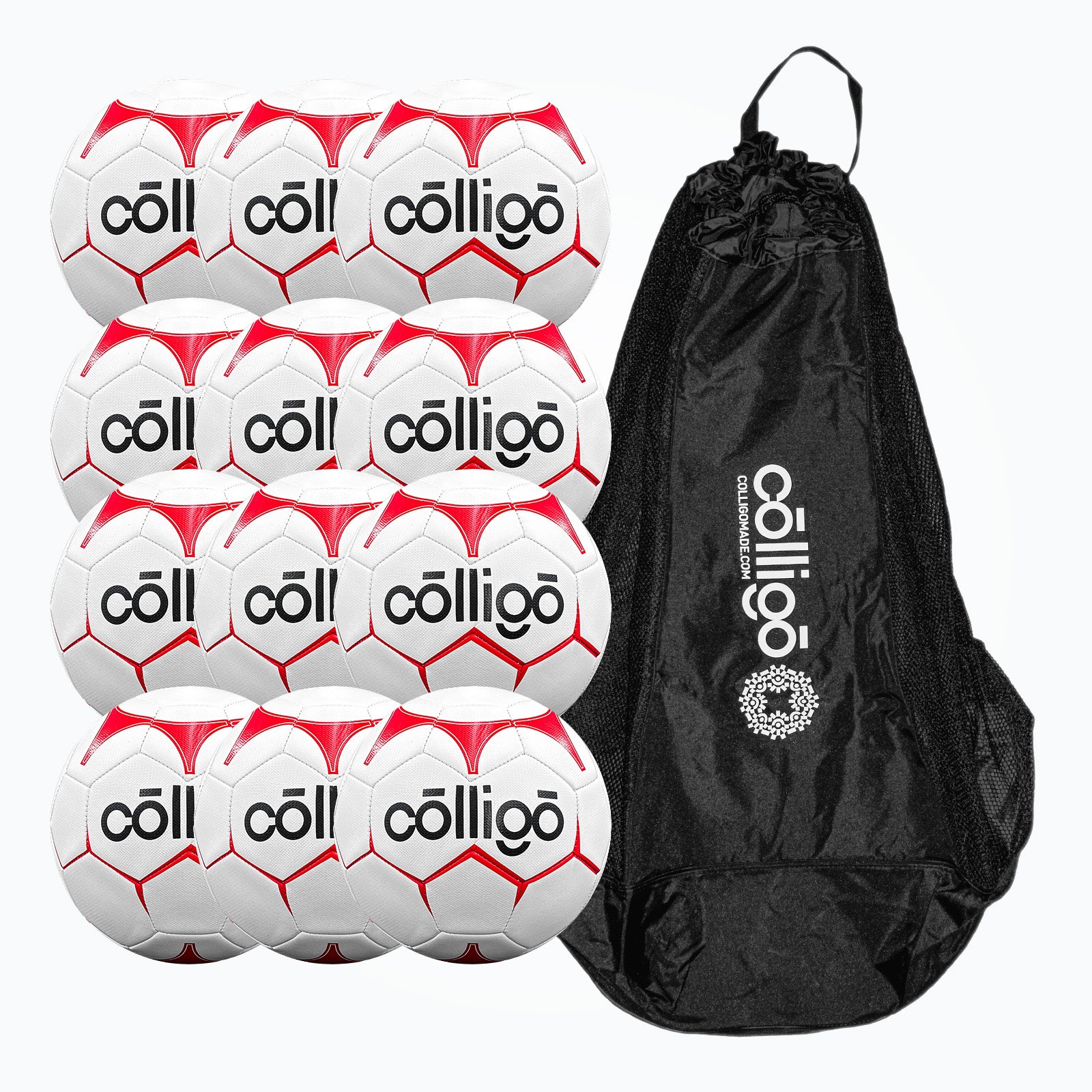 Hand-stitched Soccer 12-ball Bundle - Colligo