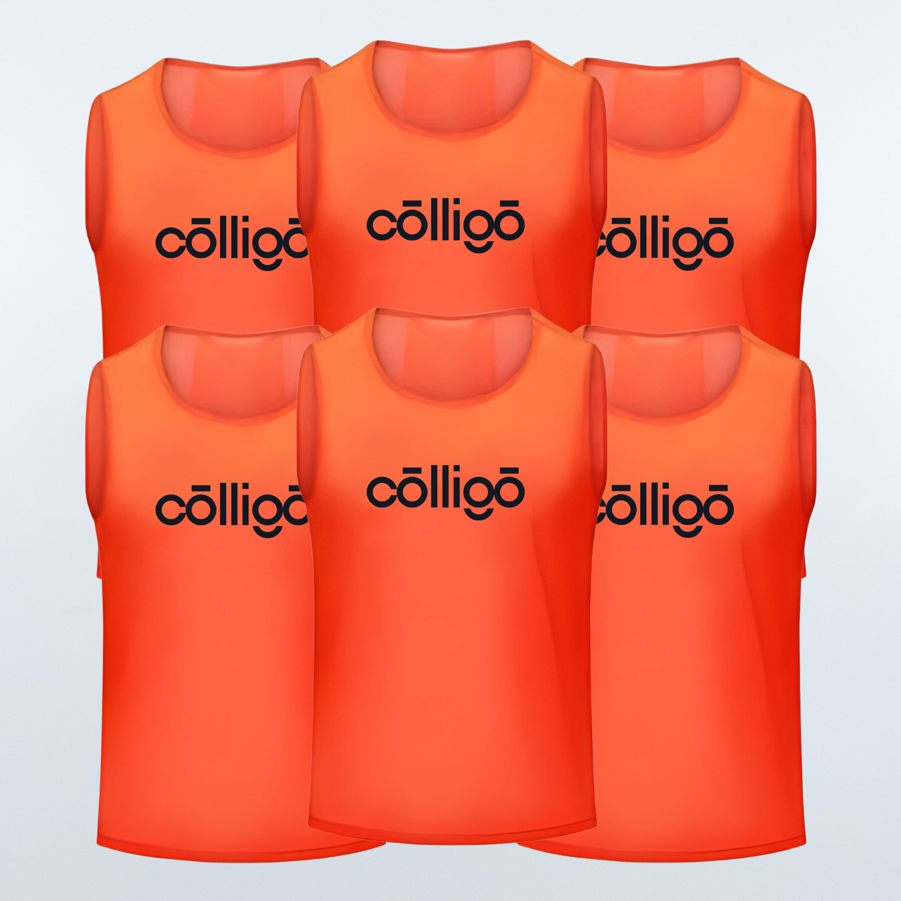 Training Mesh Pinnies 6-Pack - Colligo