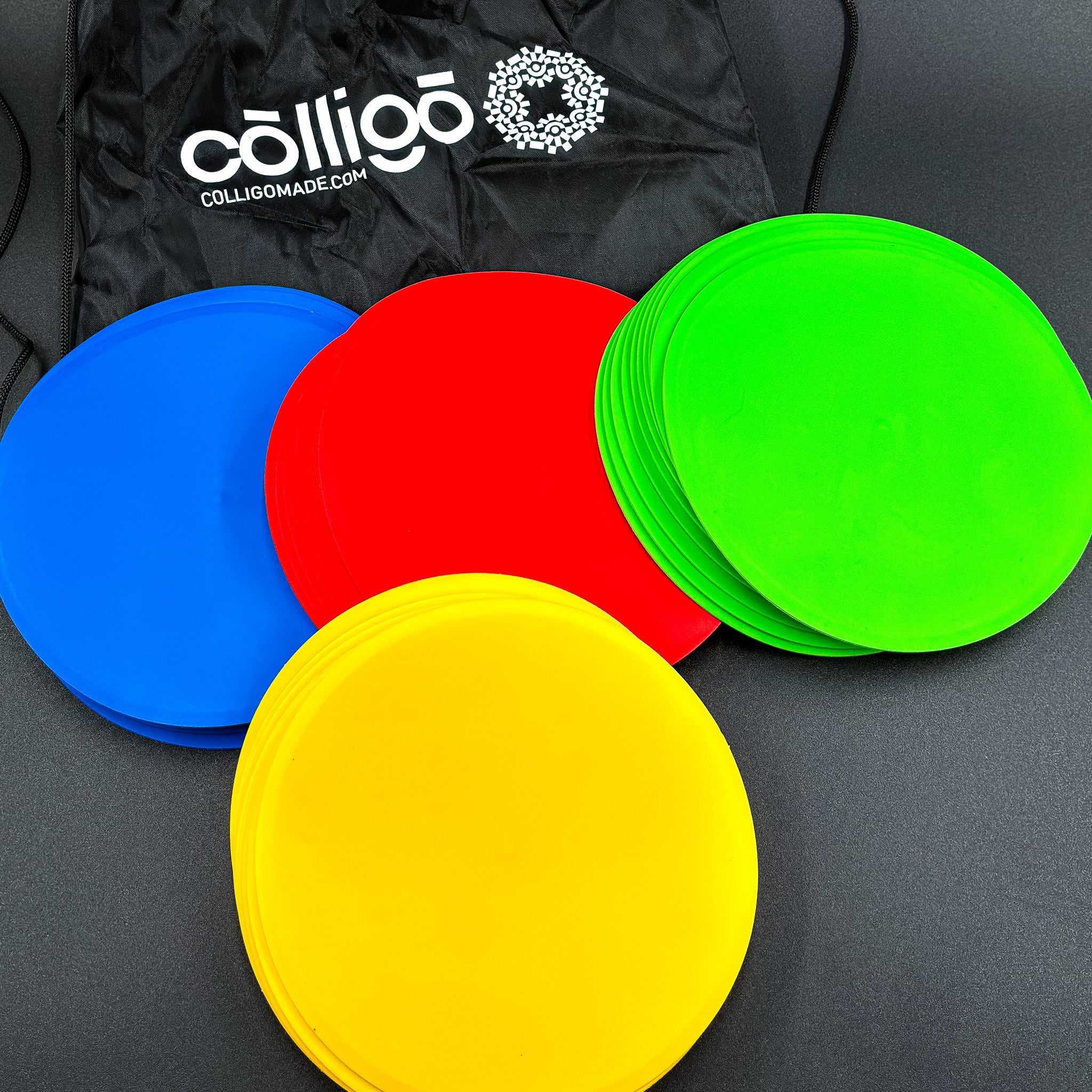 Colligo 9" Anti-Slip Flat Cones - Colligo